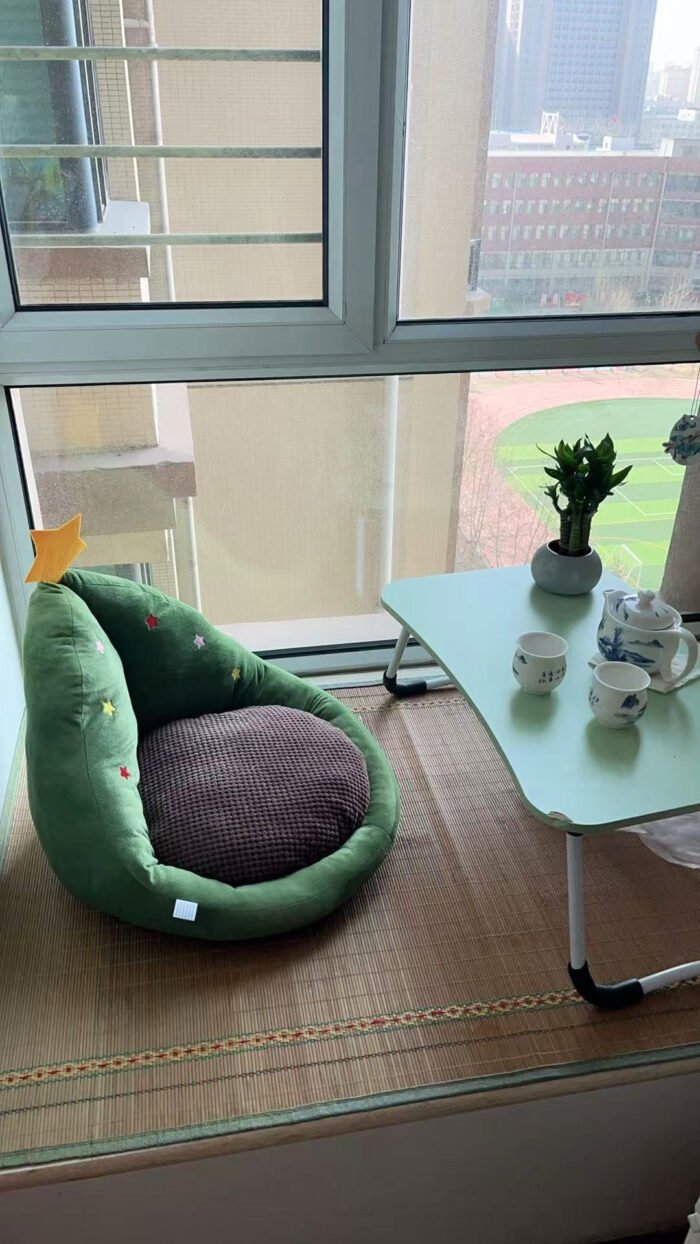 Decoratable Christmas tree cushion, cute lazy plush cushion, comfortable tatami mat, cute cat and dog nest - Image 11