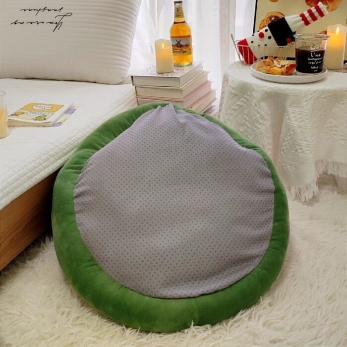 Decoratable Christmas tree cushion, cute lazy plush cushion, comfortable tatami mat, cute cat and dog nest - Image 4