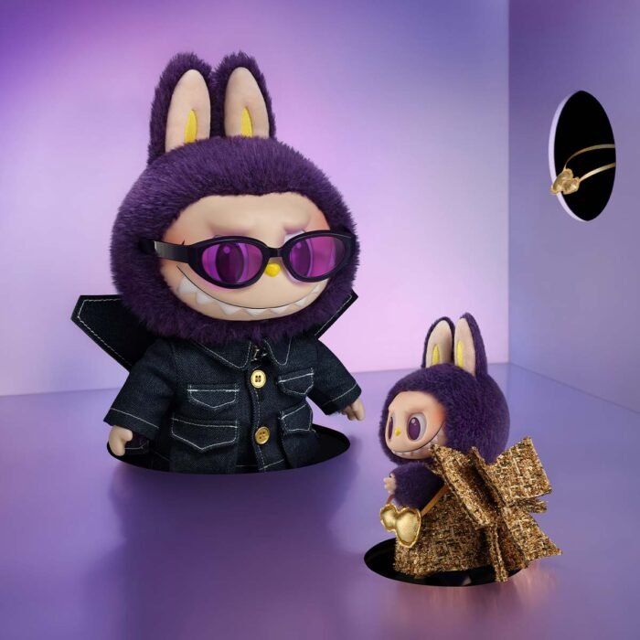 POP MART LABUBU × PRONOUNCE - WINGS OF FORTUNE Vinyl Plush Hanging Card - Image 4