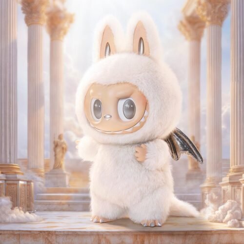 POP MART LABUBU THE MONSTERS - ANGEL IN CLOUDS Vinyl Face Doll