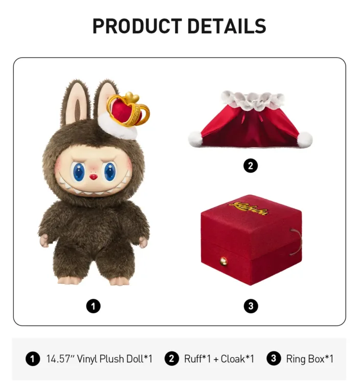 POPMART THE MONSTERS Let's Checkmate Series-Vinyl Plush Doll