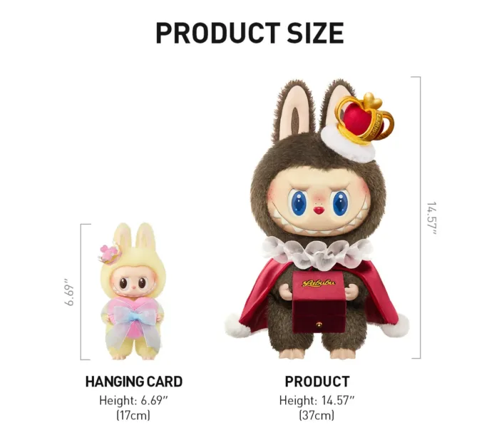POPMART THE MONSTERS Let's Checkmate Series-Vinyl Plush Doll
