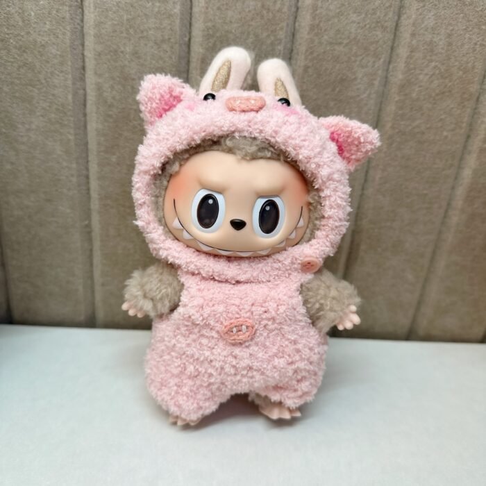 handmande clothes for pop mart labubu Vinyl Plush Doll 17cm available (1)