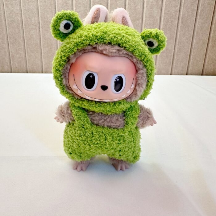 handmande clothes for pop mart labubu Vinyl Plush Doll 17cm available (1)